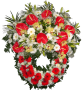 Coroa de Flores Piqué 1,00M